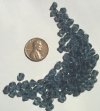 100 6mm Bicone Montana Blue